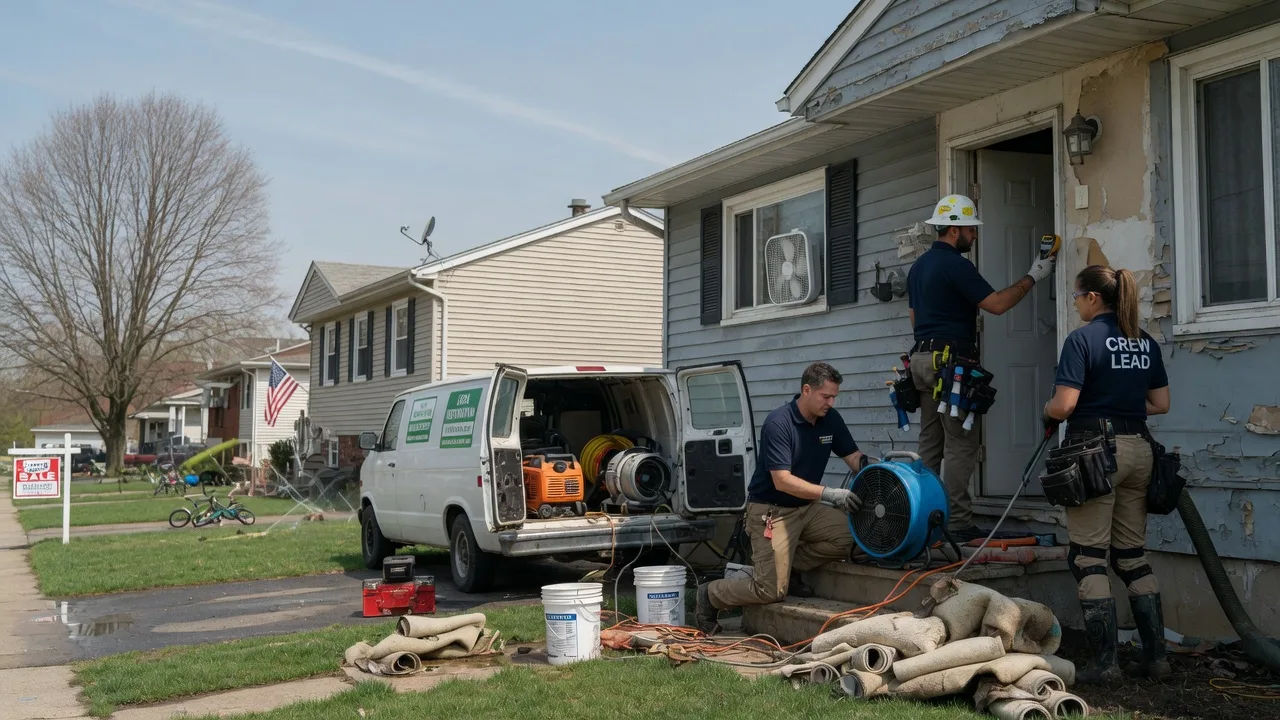 Flood Cleanup in Crescent City, IL near me